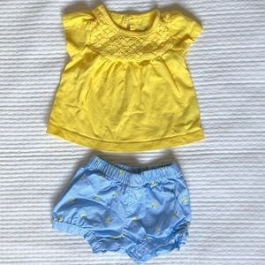 🔥4/$10 Yellow outfit